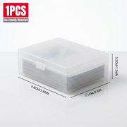 Trading deck box,transparent plastic,for storing TGC,Pokémon,Yu-Gi-Oh,board game cards,Playing Card K-pop mini-cards Storage Box