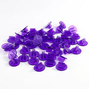 50pcs Card Holder Translucent Plastic Card Stands for Board Game Accessories Fixed Props
