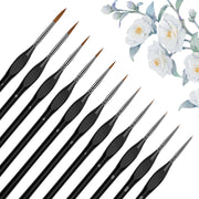 3/6/11/14pcs Micro Detail Miniature Paint Brush Kit for DND Warhammer 40K Scale Model Enamel Fantasy Figurines Paint by Numbers