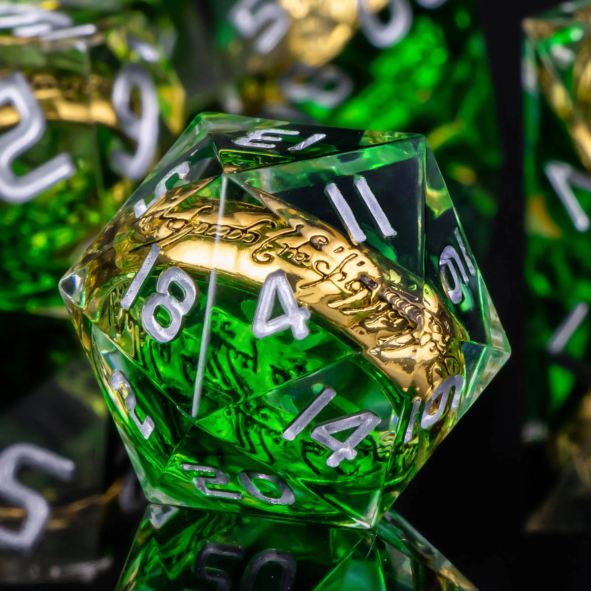 Fantasy Ring Dice Set – 8 Colours to Choose From