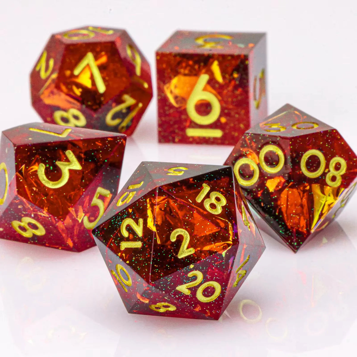 Mineral-Style RPG Dice Set - Design 26