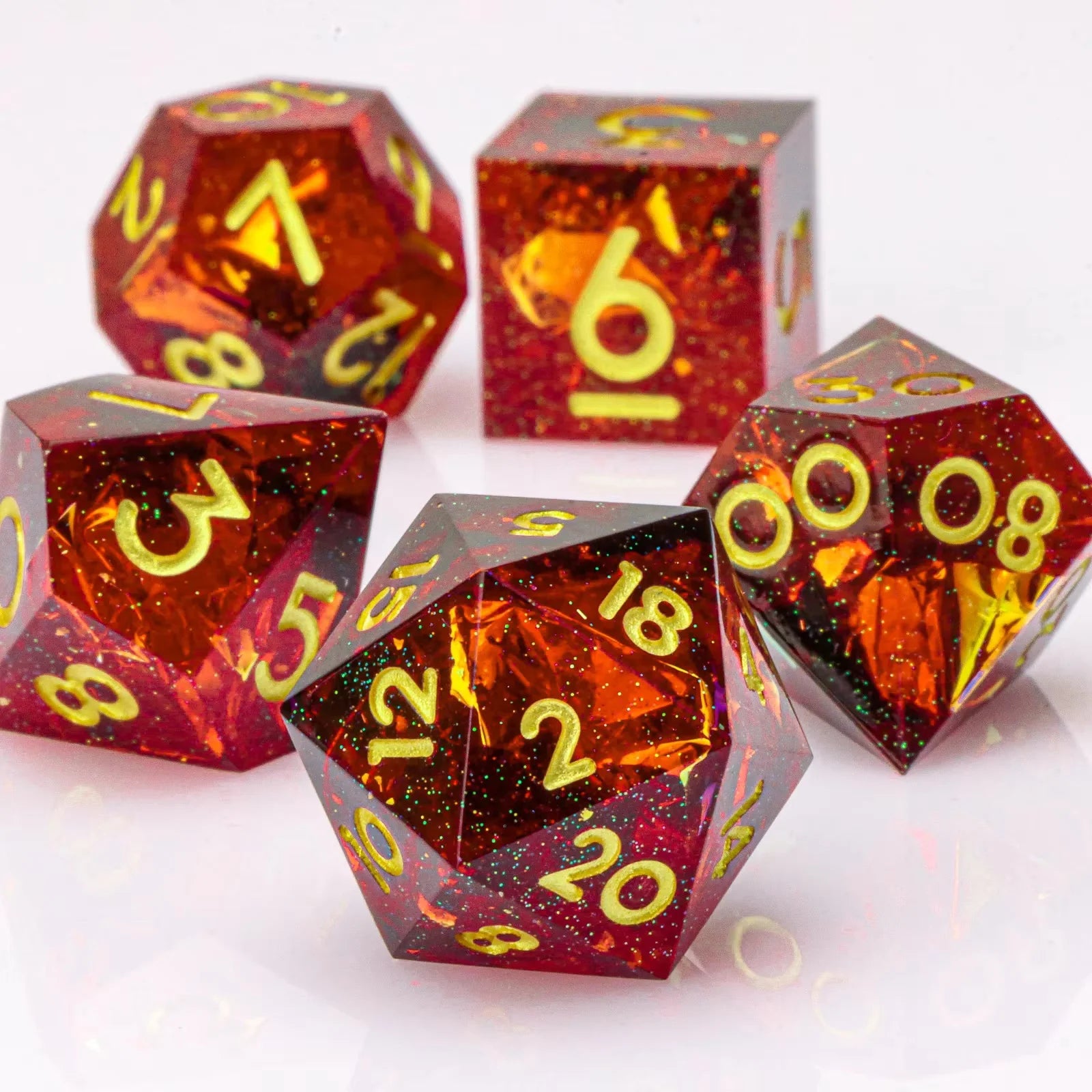 Mineral-Style RPG Dice Set - Design 26