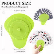 1/2/4PCS Multi-Layer Playing Cards Holder, Suitable for Poker Cards, Game Night Supplies, Compact Design for Easy Storage and Or