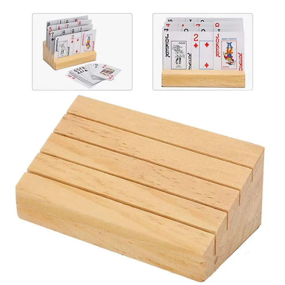Wooden Hands-Free Card Holders - Design 3