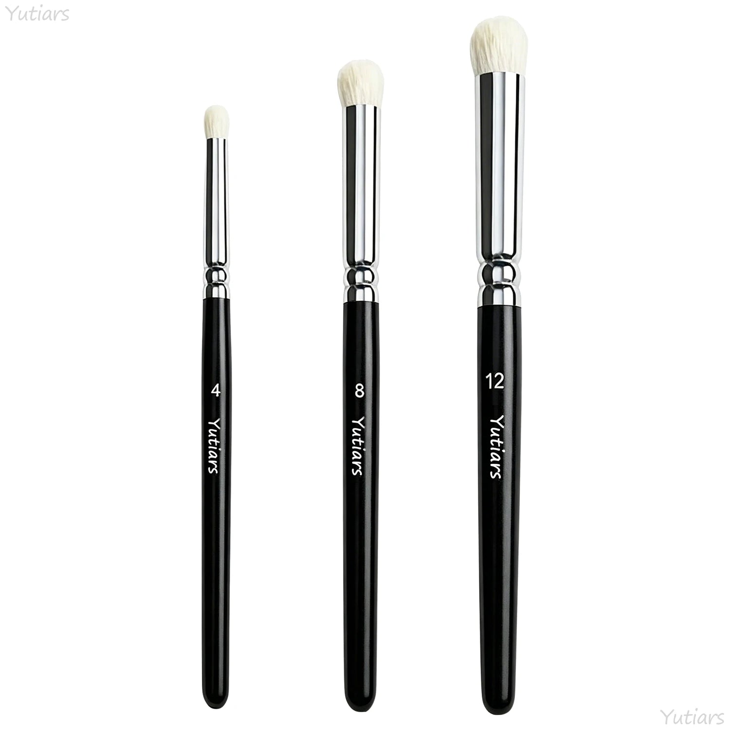 Yutiars 3/6Pcs Miniature Paint Brushes Wood Handle Fine Detail Brush for Enamel DND Warhammer 40K Citadel Model Figurines