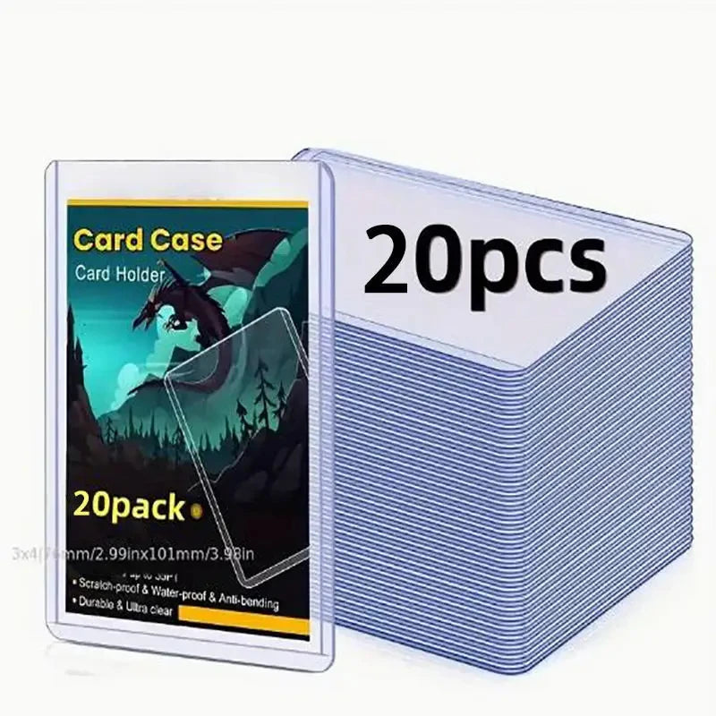 Clear Rigid Card Toploaders - Design 3