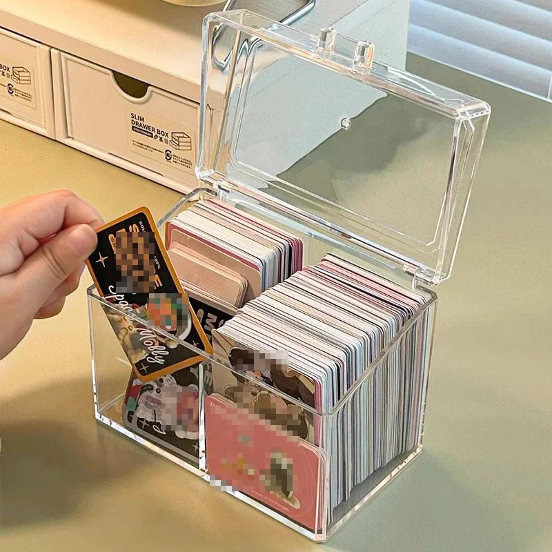 Clear Acrylic Card Storage - 400+ Cards