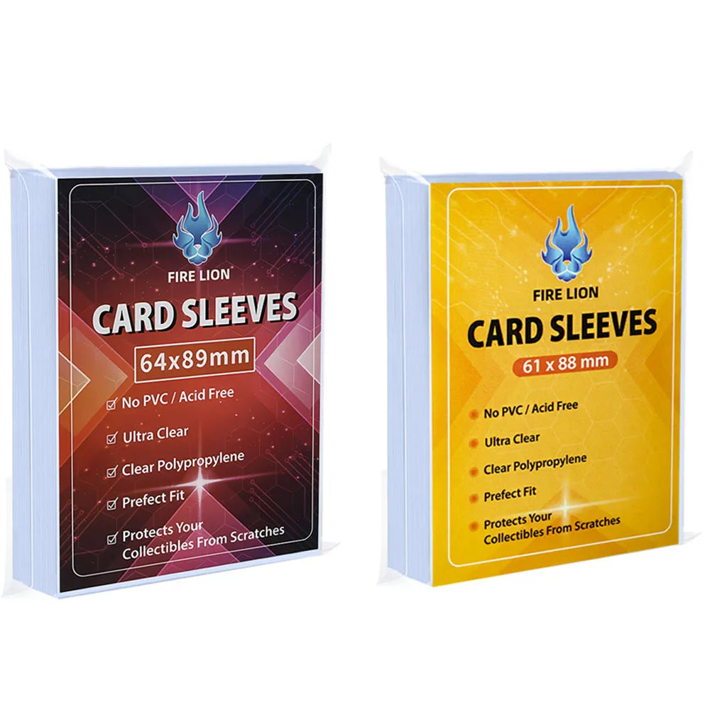 Clear Perfect-Fit Inner Sleeves - 100 Pack - 64X89MM