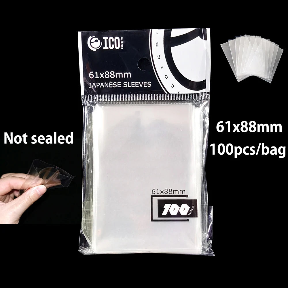 Clear Card Sleeves - 100 Pack - Design 5