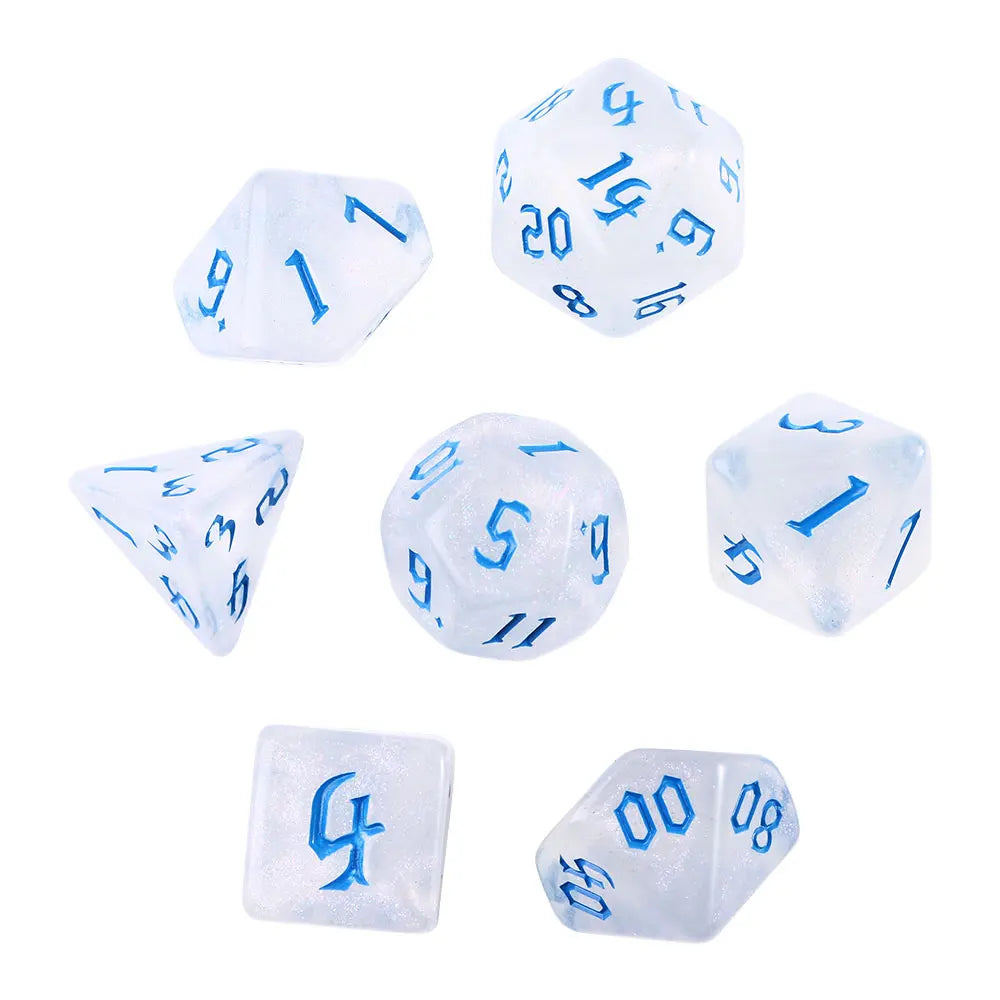 Durable Acrylic Entertainment Resin Playing Games Desktop Game Board Games Polyhedral Dices Game  Game Dice Dice