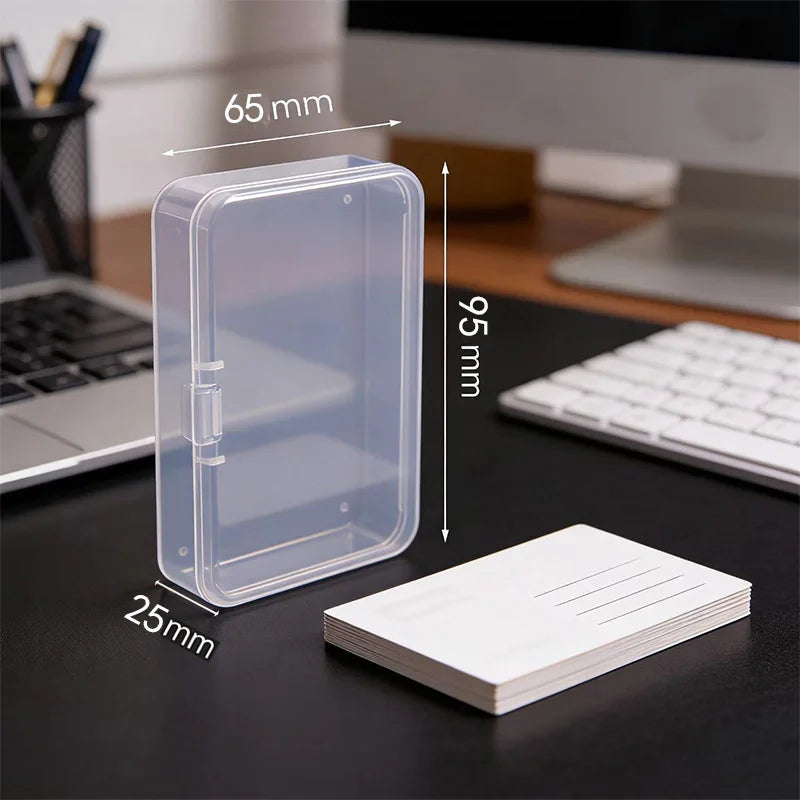 Clear Playing Card Storage Box