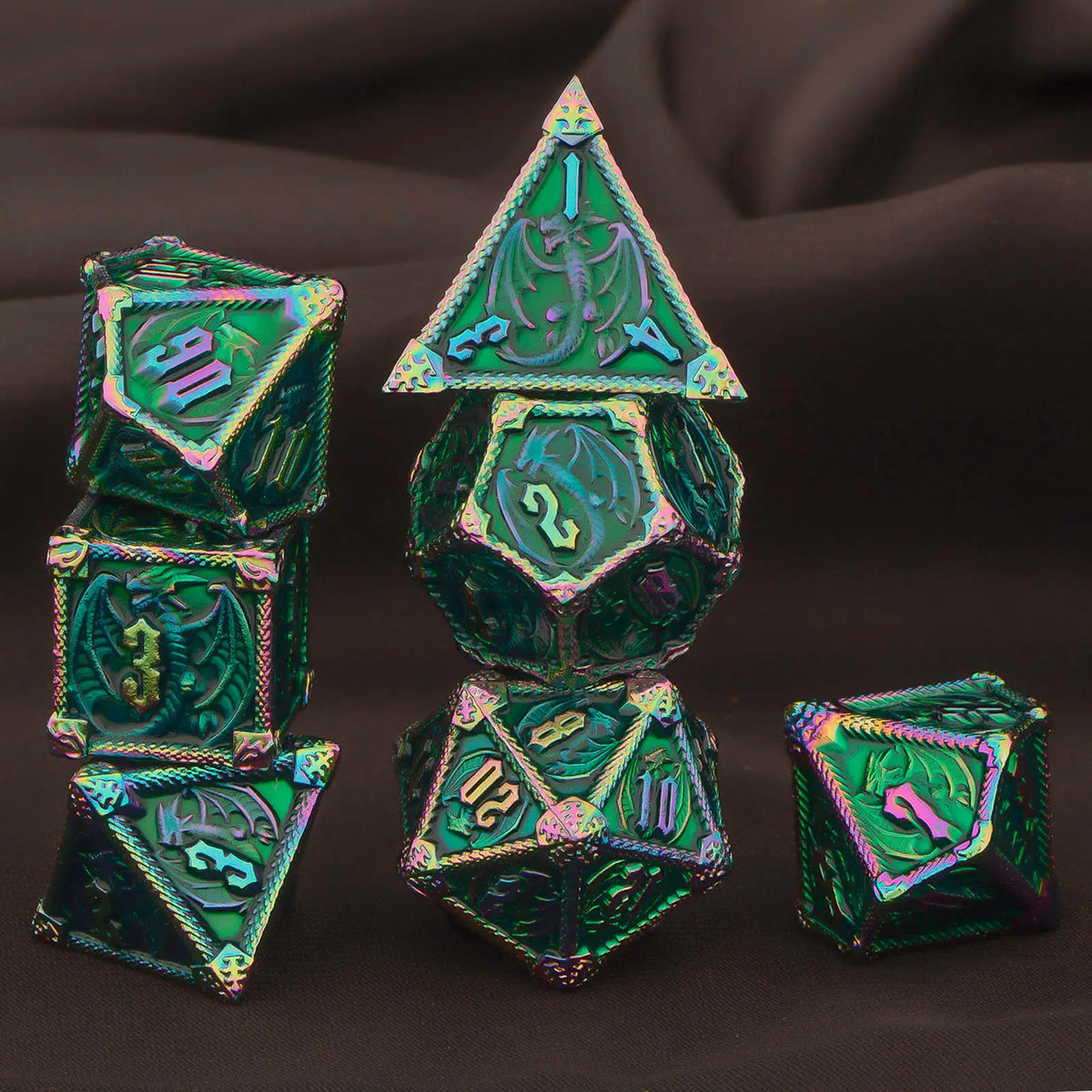 Metal Dice Set – 17 Colours to Choose From