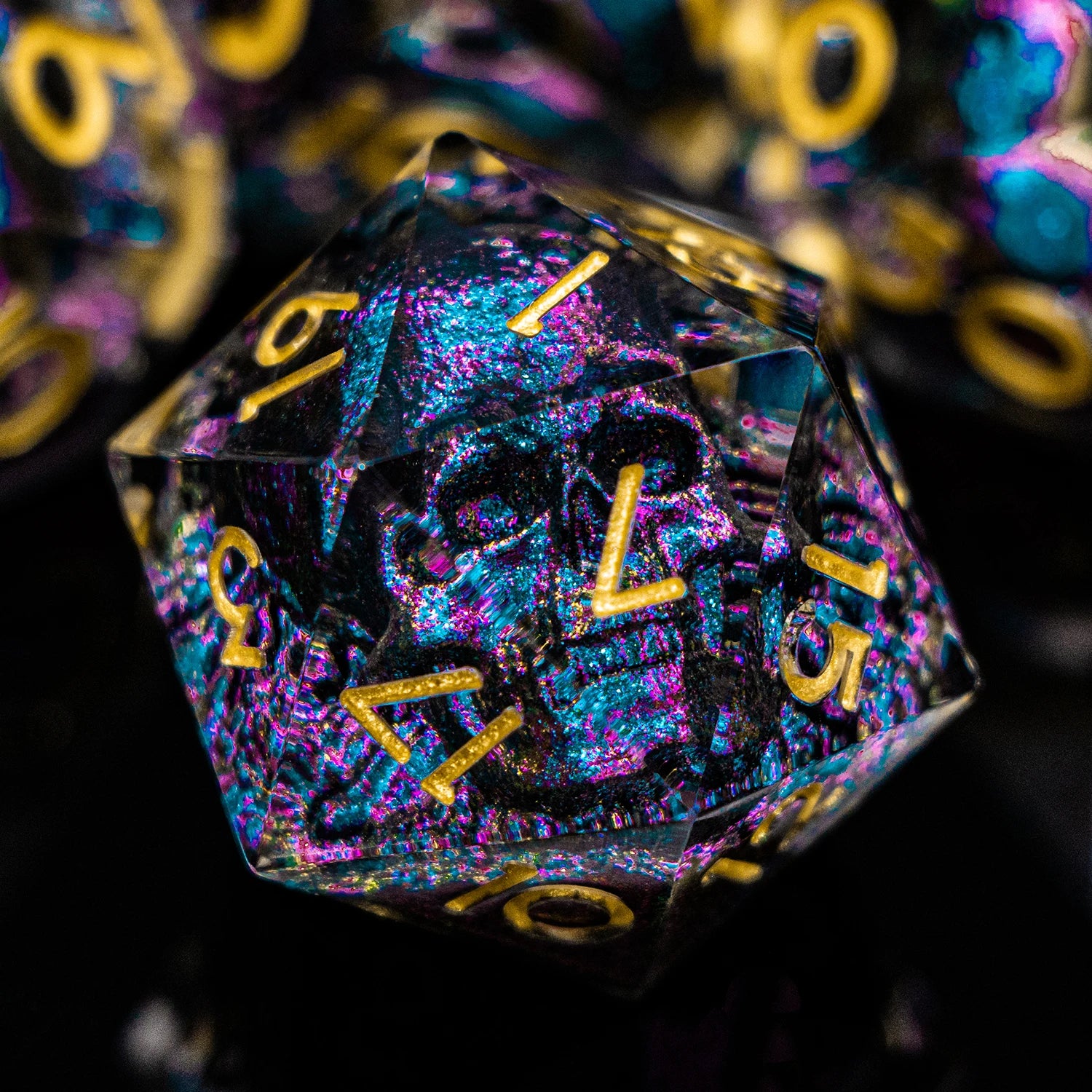 Mineral-Style RPG Dice Set - Design 30