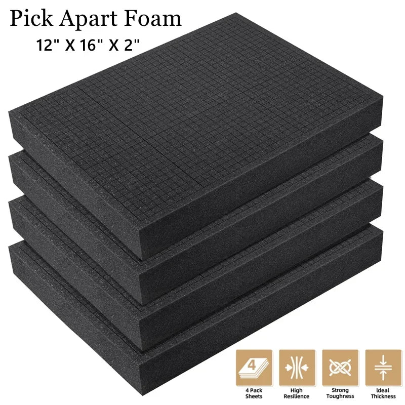 Pick-and-Pluck Foam Box Insert - 40x30x5cm