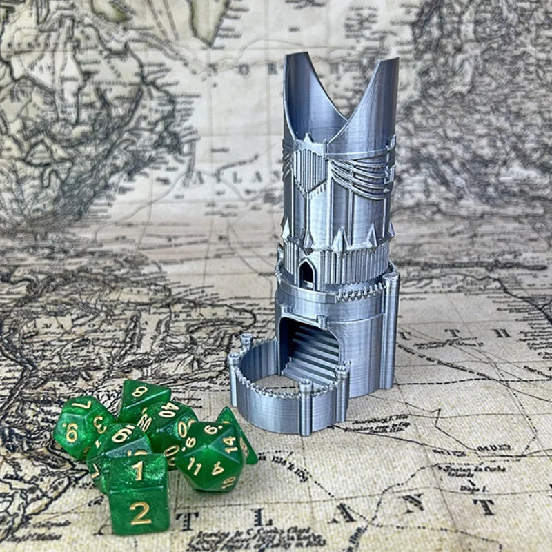 Prison-Themed Dice Tower – 7 Colours to Choose From