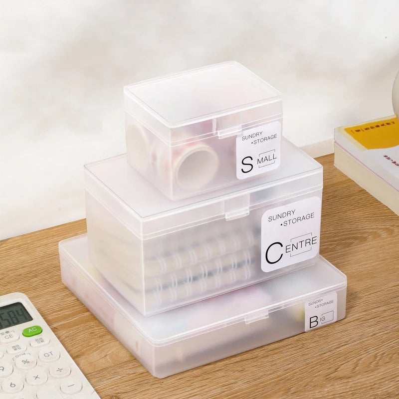 Clear Plastic Deck Box - Design 3