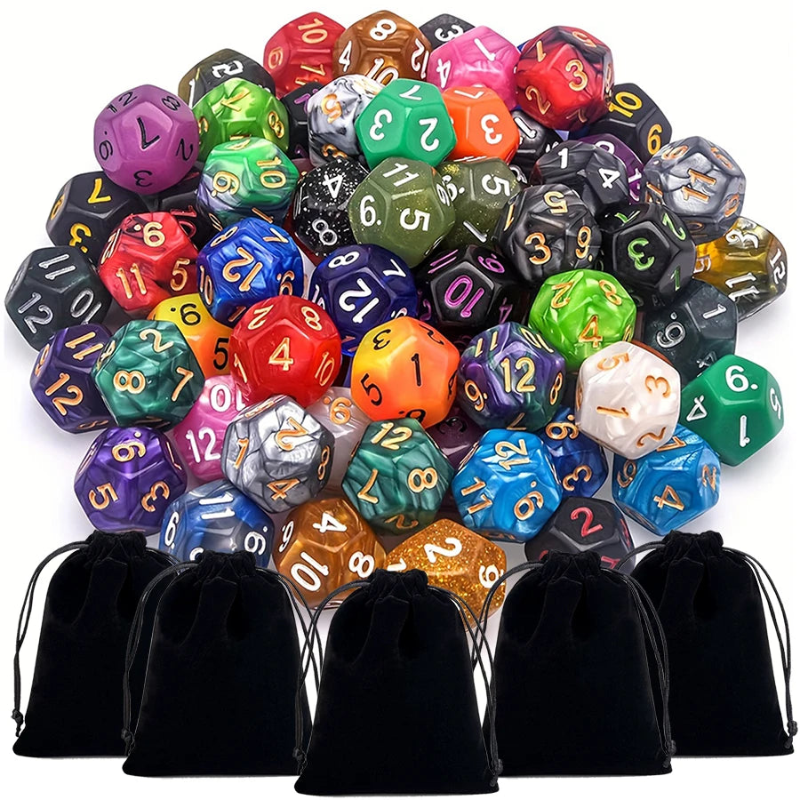 Mineral-Style RPG Dice Set - Design 17