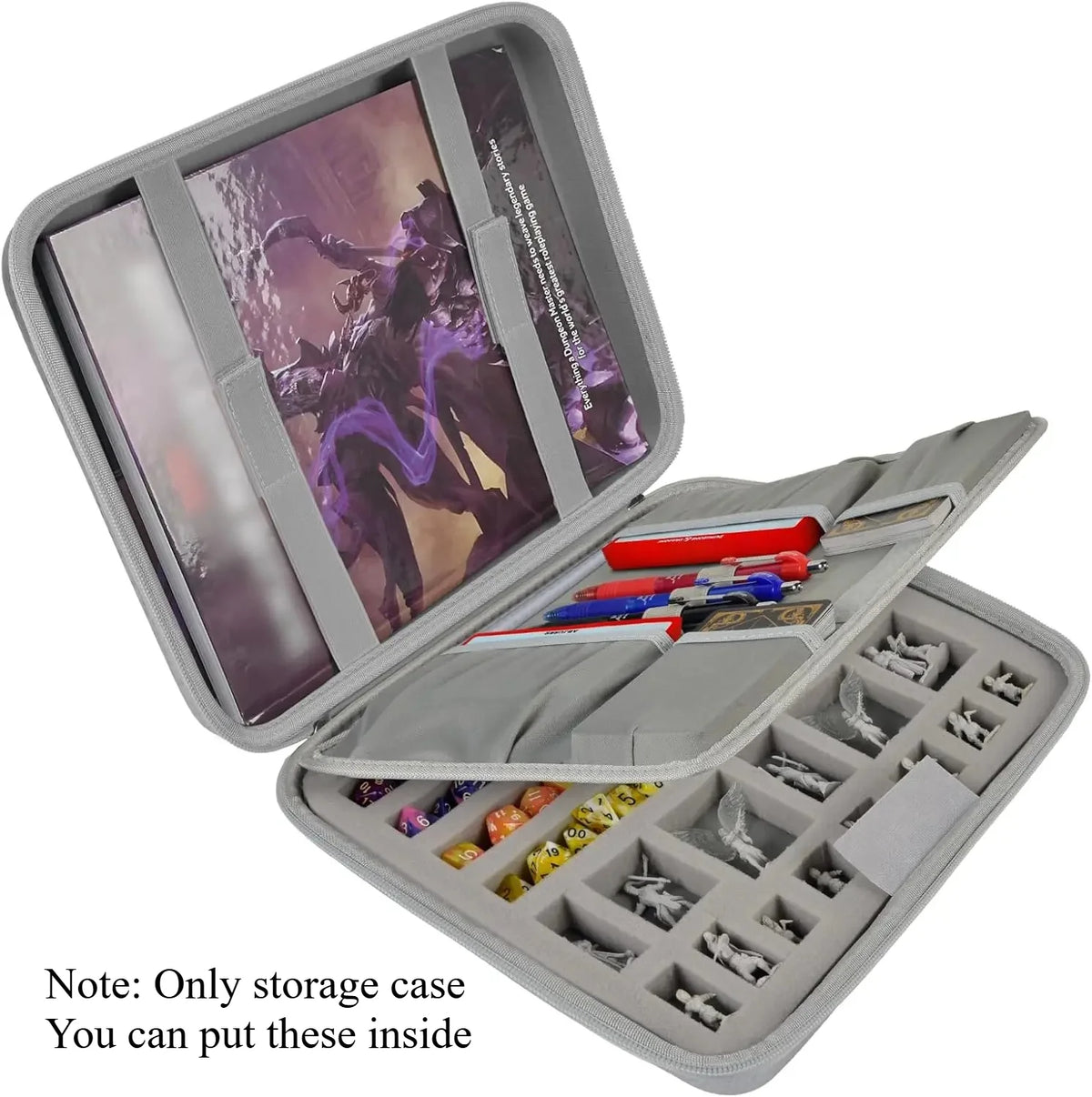 DND Dice & Accessory Organiser Case – 3 Colours to Choose From