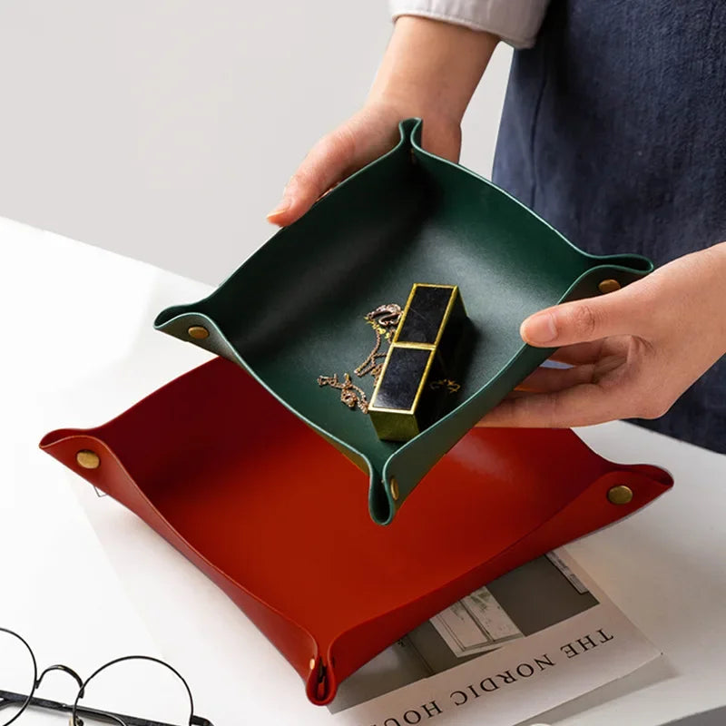 Leather Storage Tray – 4 Colours to Choose From