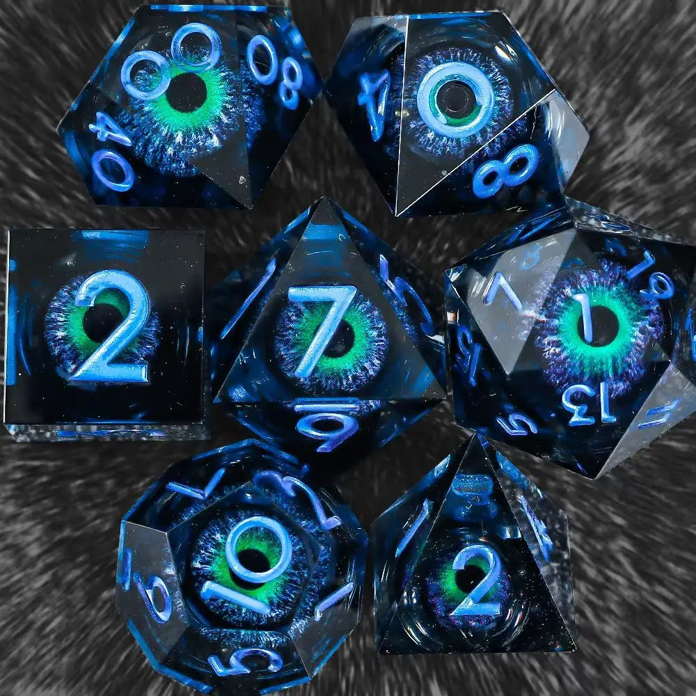Mineral-Style RPG Dice Set - Design 29