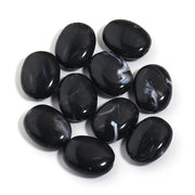 20pcs Flat Oval Acrylic Beads Double Color Imitation Jade Stone Loose Beads For Jewelry Making Bracelet Necklace DIY Accessories