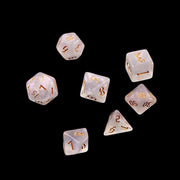 Durable Acrylic Entertainment Resin Playing Games Desktop Game Board Games Polyhedral Dices Game  Game Dice Dice