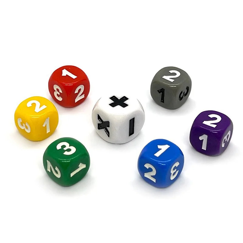 Resin Polyhedral RPG Dice Set - 7 Piece