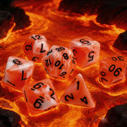 DND Dice Set - Polyhedral Dice Two-color 7 Pcs for Dungeon and Dragons D&D RPG Role Playing Games Dice with Dice Bag