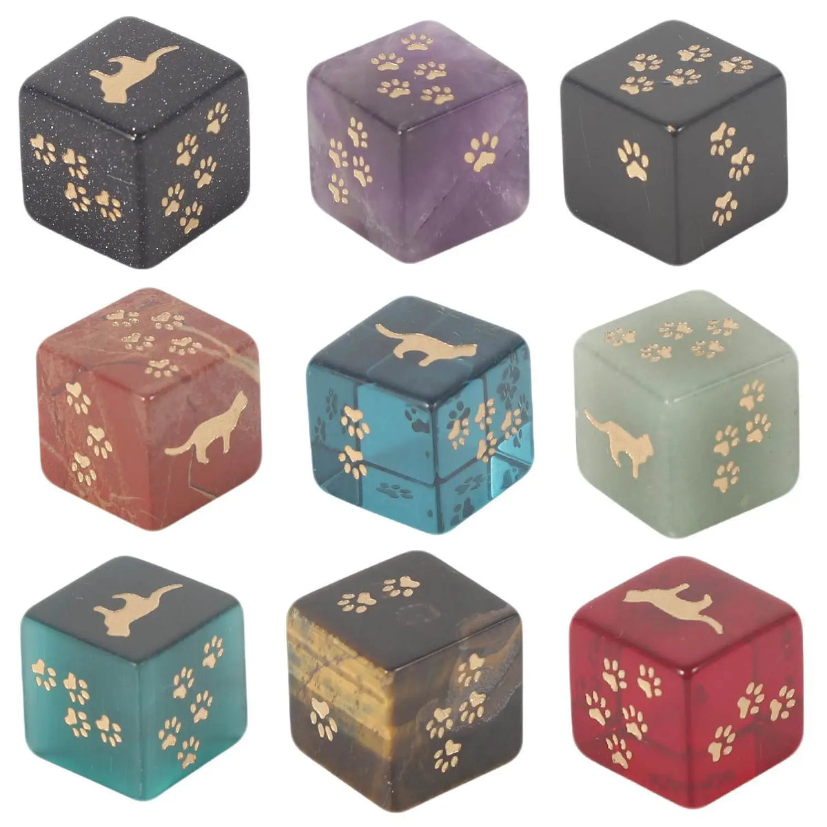 Amethyst D6 Dice Set
