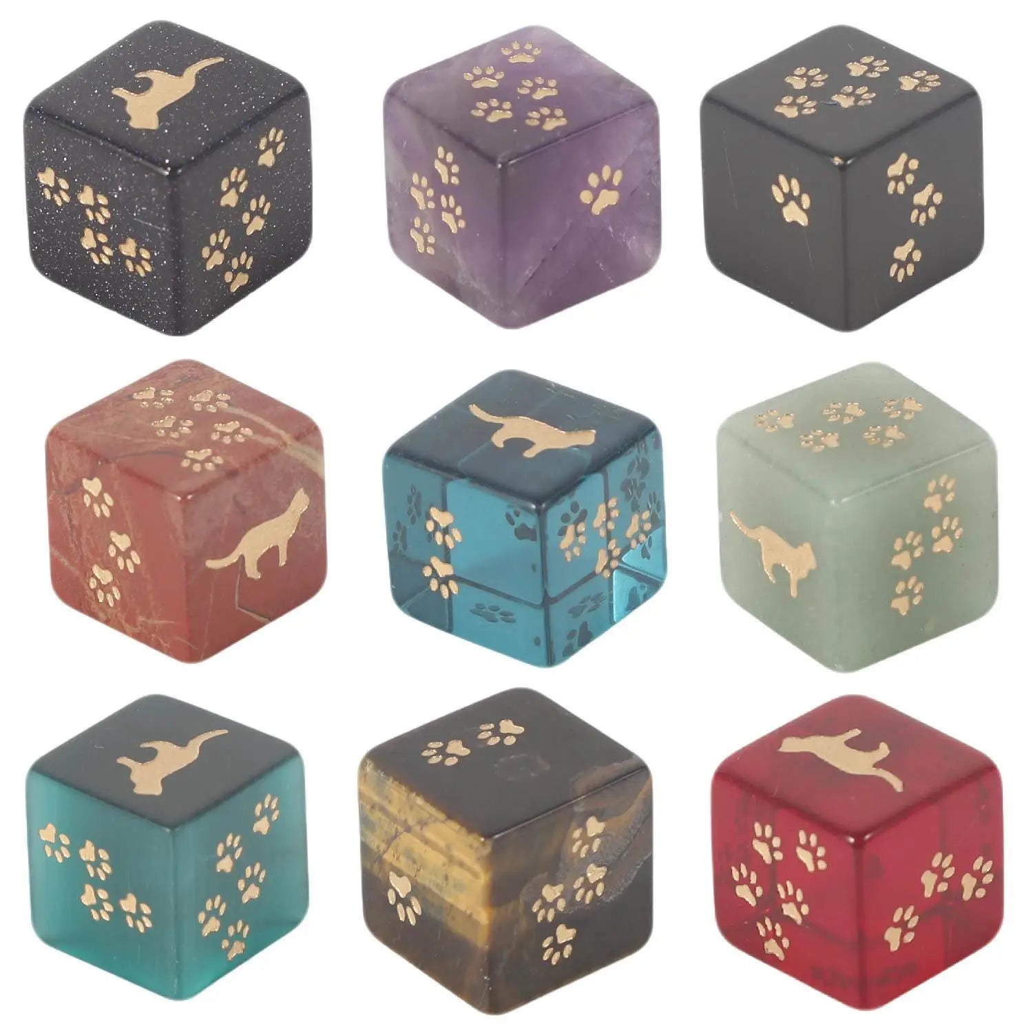 Amethyst D6 Dice Set