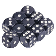 10Pcs 15mm Multicolor Acrylic Cube Dice Set Six Sides Portable Table Games Toy