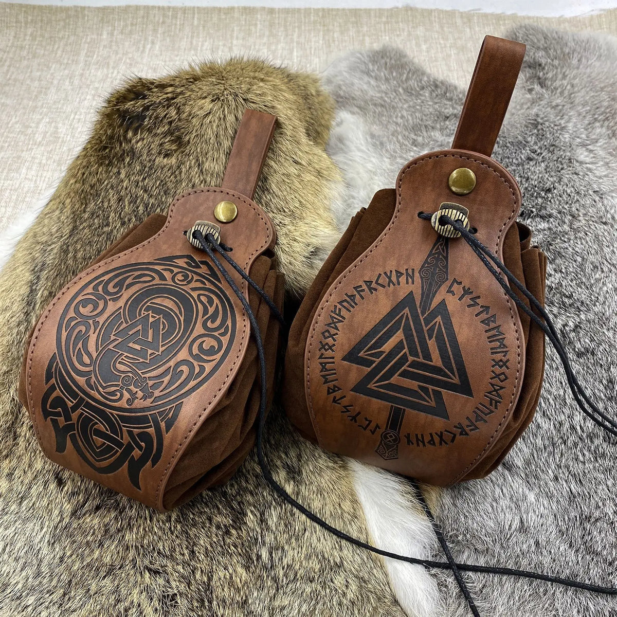 Celtic Pattern Dice Bag – 5 Colours to Choose From