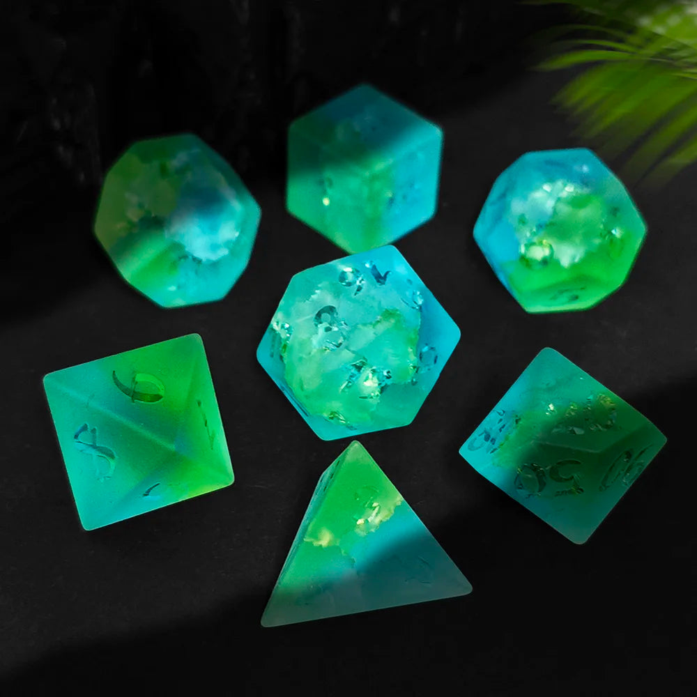 Stone RPG Dice Set - Design 2