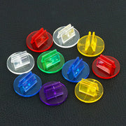 50pcs Card Holder Translucent Plastic Card Stands for Board Game Accessories Fixed Props