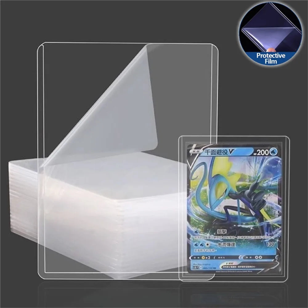 Clear Rigid Card Toploaders - Design 2