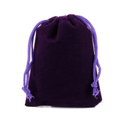 10pcs Jewelry Velvet Drawstring Bag Christmas Party Gift Packaging High Quality Soft Cloth Bag Dust Bag Luxury Pouch