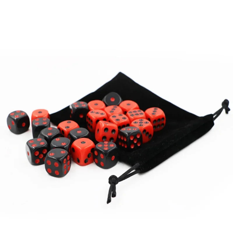 Polyhedral RPG Dice Set - 24 Piece with Bag