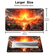 Jiangshan painting- Board Game MTG Playmat Game Pad Size 60X35 CM Play Mats  Compatible for TCG CCG