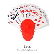 1/2/4PCS Multi-Layer Playing Cards Holder, Suitable for Poker Cards, Game Night Supplies, Compact Design for Easy Storage and Or