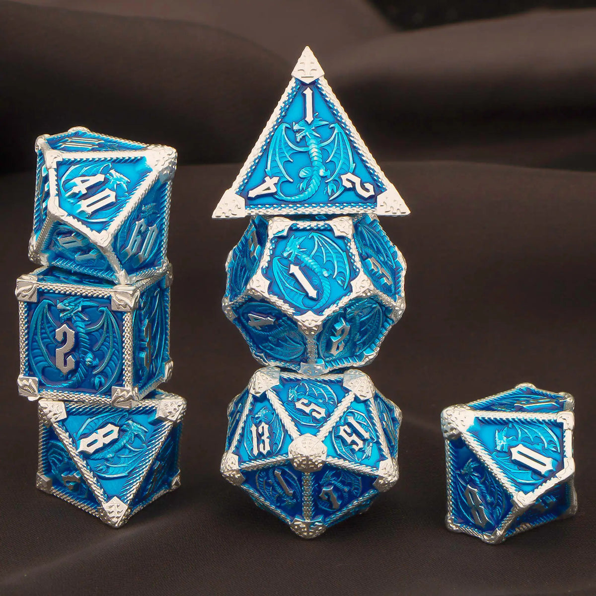 Metal Dice Set – 17 Colours to Choose From