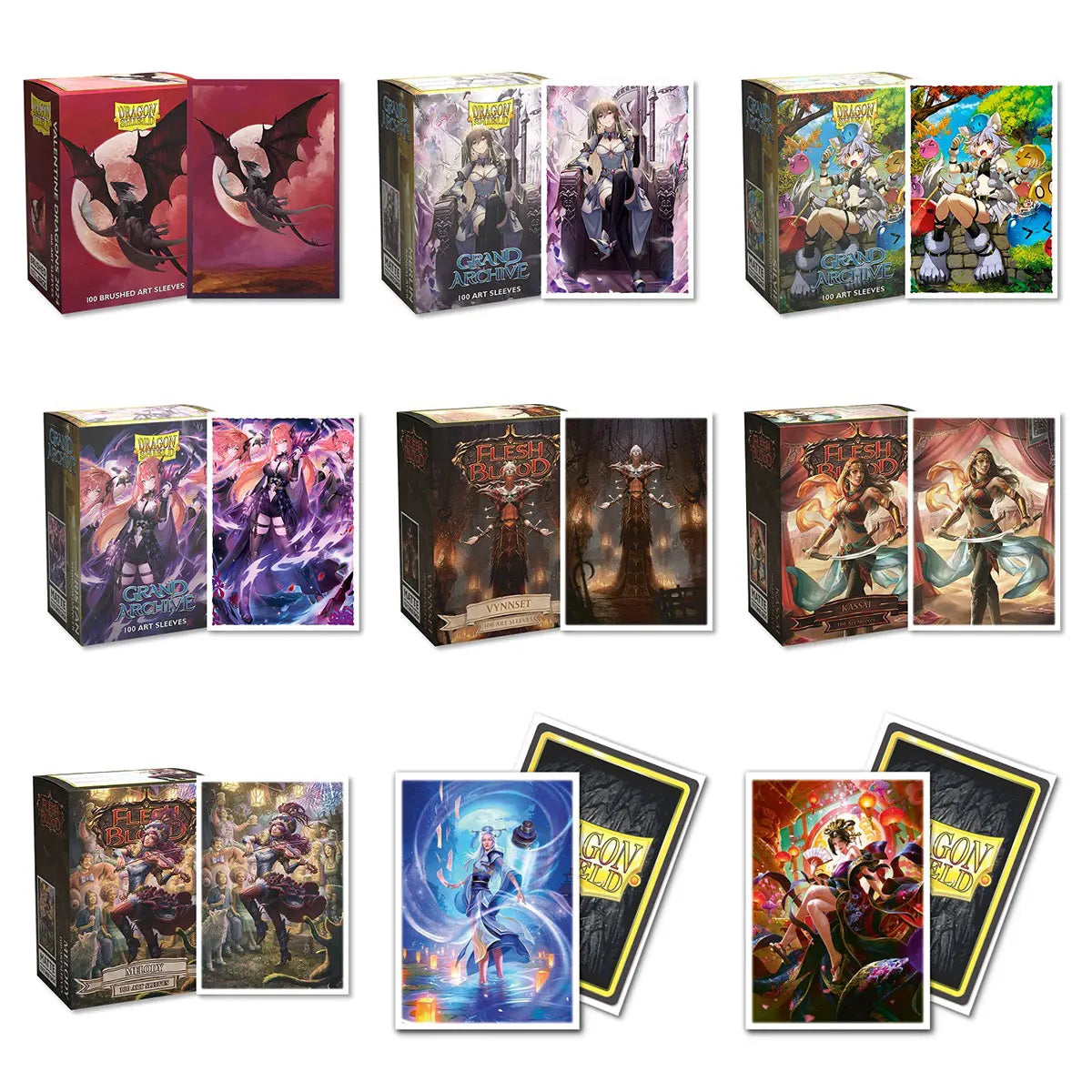 Matte Card Sleeves - 100 Pack - Design 5