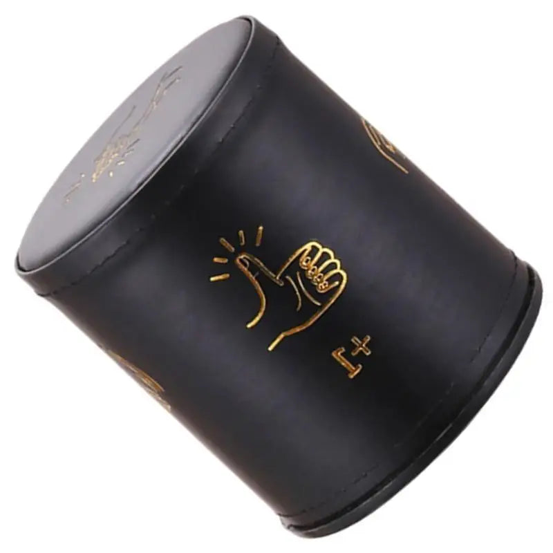 Quiet PU Leather Dice Cup – 5 Colours to Choose From