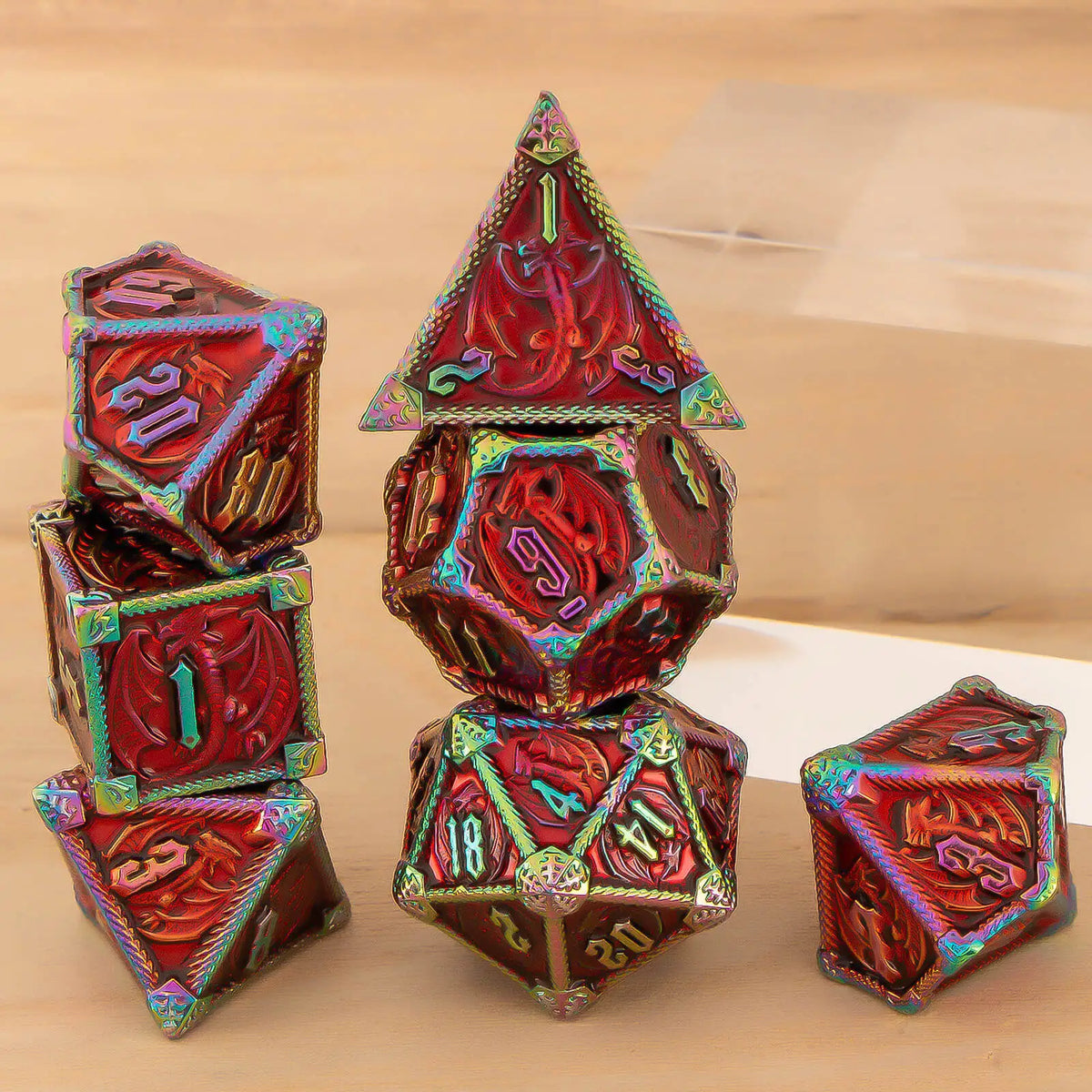 Metal Dice Set – 17 Colours to Choose From