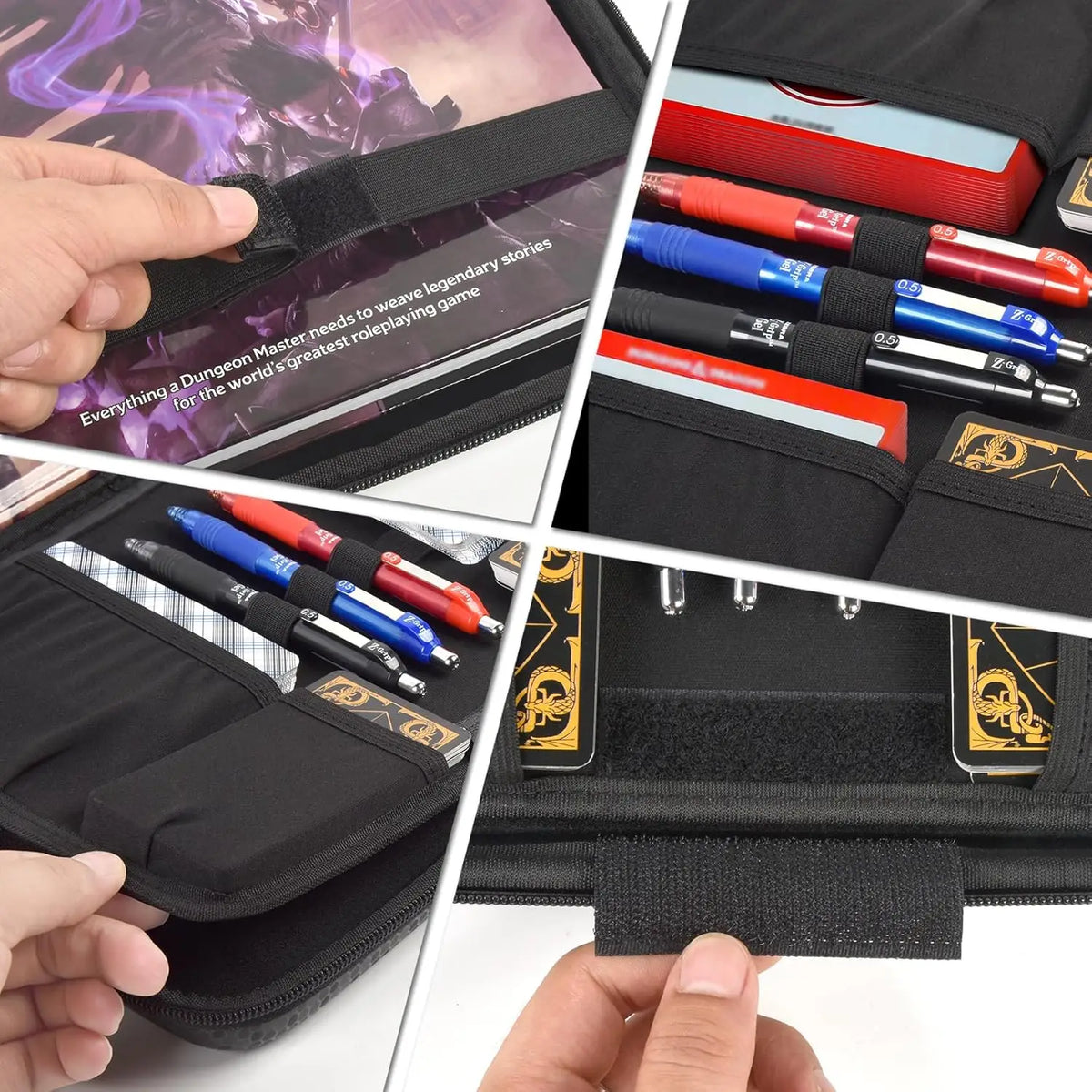 DND Dice & Accessory Organiser Case – 3 Colours to Choose From