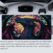 Gorgeous Giant Dragon Magic Card Battle Mat TCG Playmat Anti-slip Base 35X60CM Gathering Gaming Mats Board Game Mat for TCG