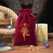 1pc Velvet 14x22cm Large Size Moon Phase Tarots Cards Storage Bag Jewelry Pouch Travel Cosmetic Gift Bag Hand bag Coin Dice bag