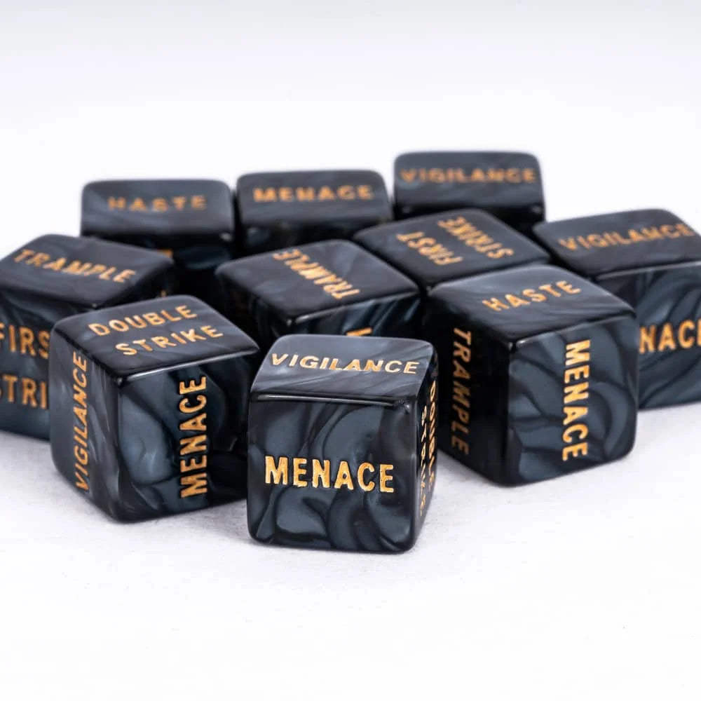 Quartz D6 Dice Set - 7 Piece