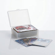 Trading deck box,transparent plastic,for storing TGC,Pokémon,Yu-Gi-Oh,board game cards,Playing Card K-pop mini-cards Storage Box
