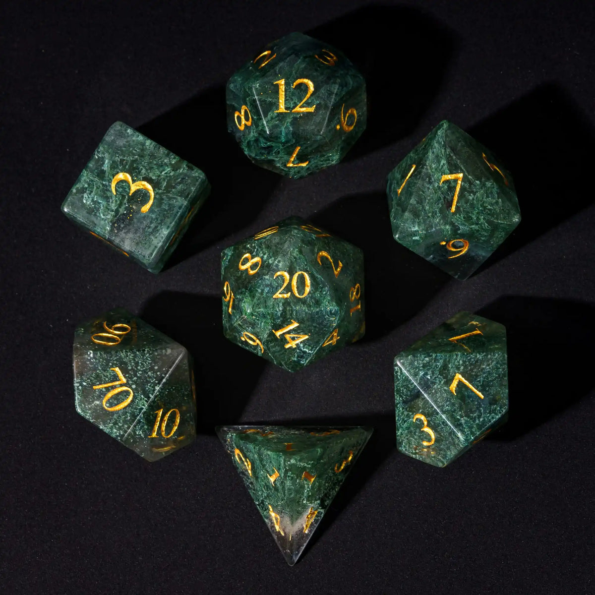 Agate RPG Dice Set - Design 4