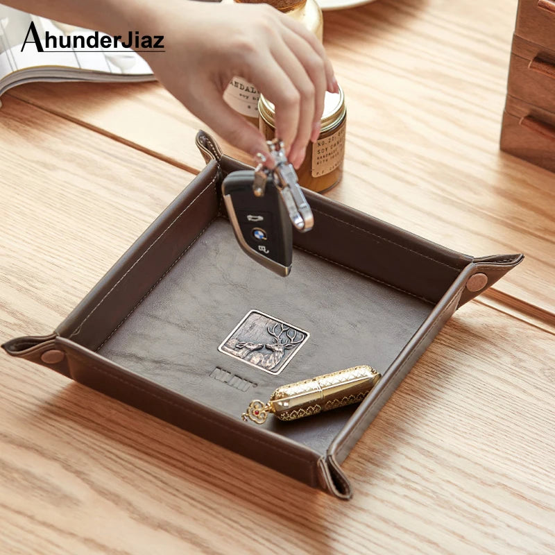 Fold-Flat PU Dice Tray - Design 3
